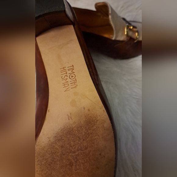 Timothy Hitsman Italian Mules. Trending. Horsebit Hardware on top. Size 8 1\2 - Picture 7 of 8